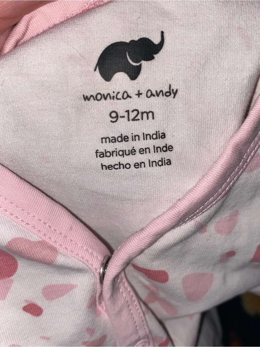 Monica + Andy Henley Romper organic cotton